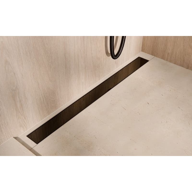 BESCO - Odtokový žľab VIRGO BLACK - Rozmer A - 70 cm ZLOL70VBL 5