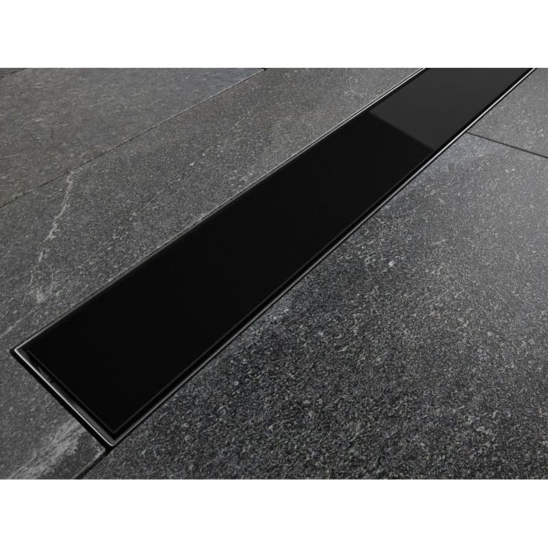 BESCO - Odtokový žľab VIRGO BLACK - Rozmer A - 70 cm ZLOL70VBL 6