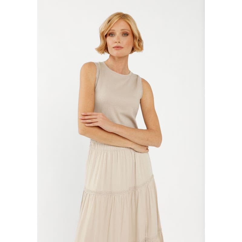 Dámske tielko VOLCANO DEMI-102-BEIGE 2