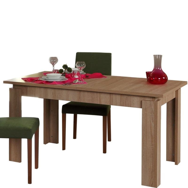 Extendable Dining Table Huqqa - Light Oak 2