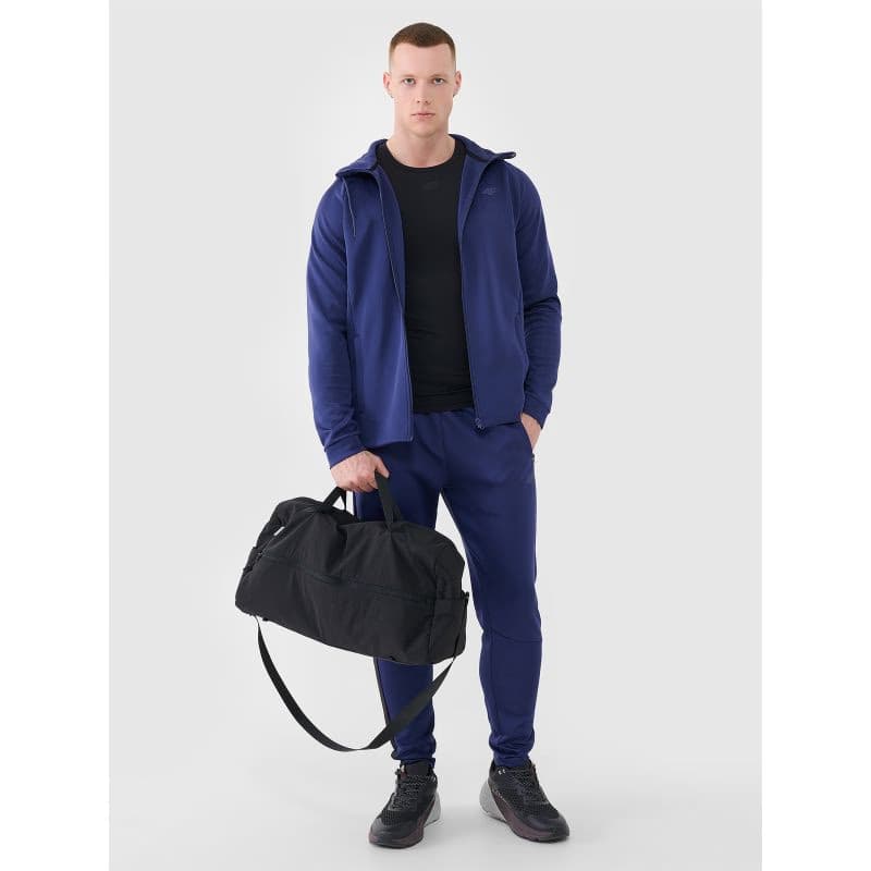 Pánska tréningová mikina so zipsom 4F SWEATSHIRT FNK-WSS25TFSWM513-30S-DARK BLUE 5