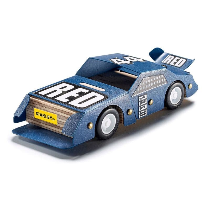 Stanley Jr. OK013-SY Stavebnice, závodné auto, drevo