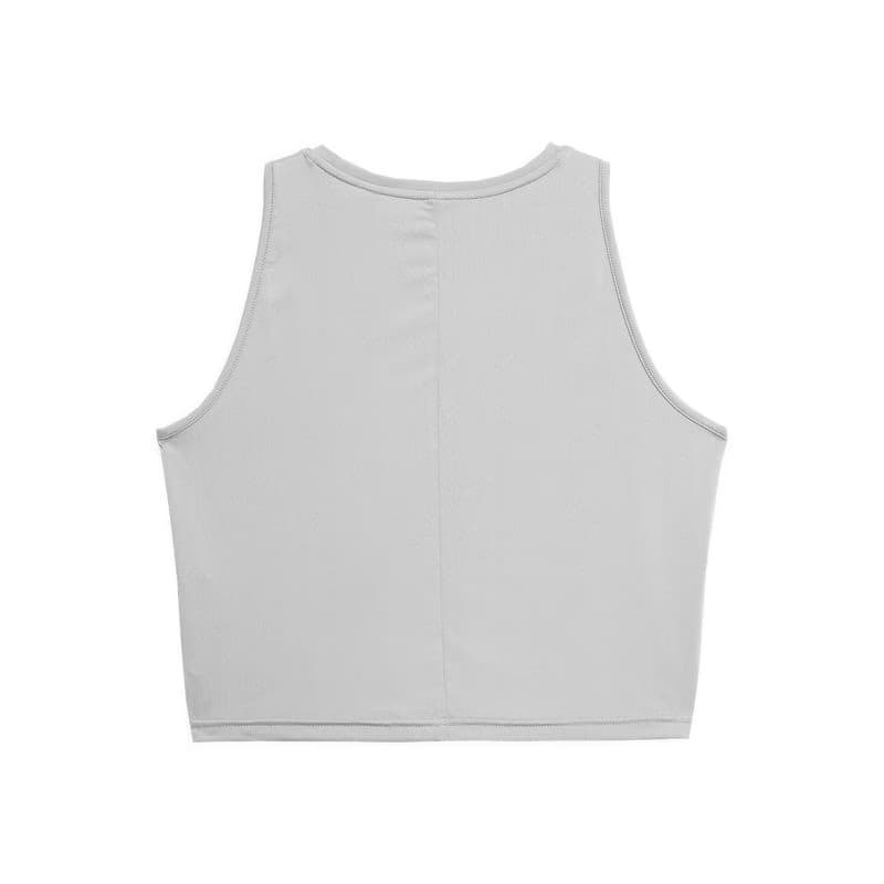 Dámske tréningové tielko 4F TSHIRT FNK F148-27S-COLD LIGHT GREY 4