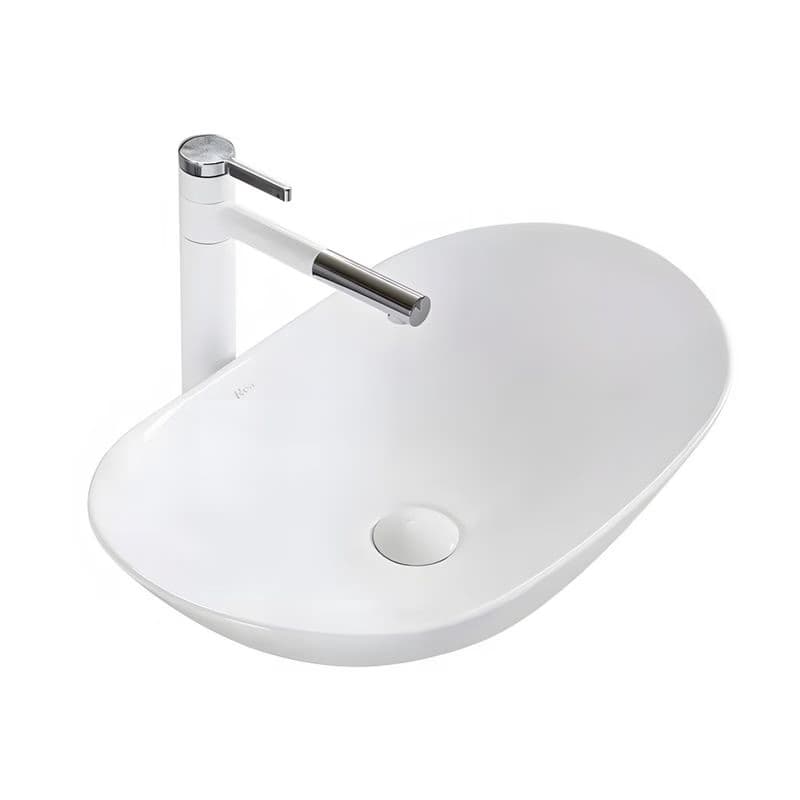 REA - Umývadlo na dosku Royal 61,5x35,5 biele REA-U0441 3