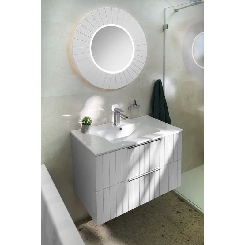 SAPHO - CIRASA STRIP umývadlová skrinka 79,8x52x46cm, biela mat CR801-3131S 4
