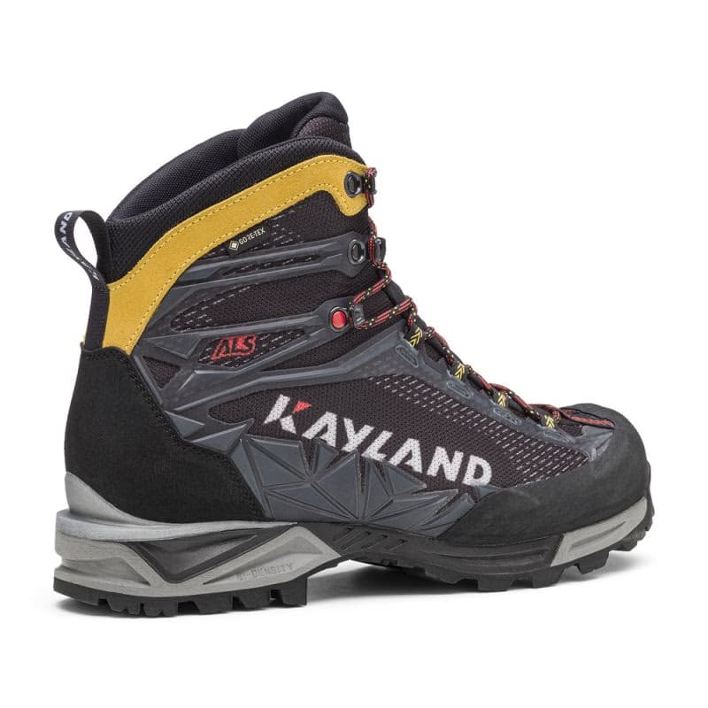 Pánska vysoká turistická obuv KAYLAND Rocket Gtx, Black Yellow 3