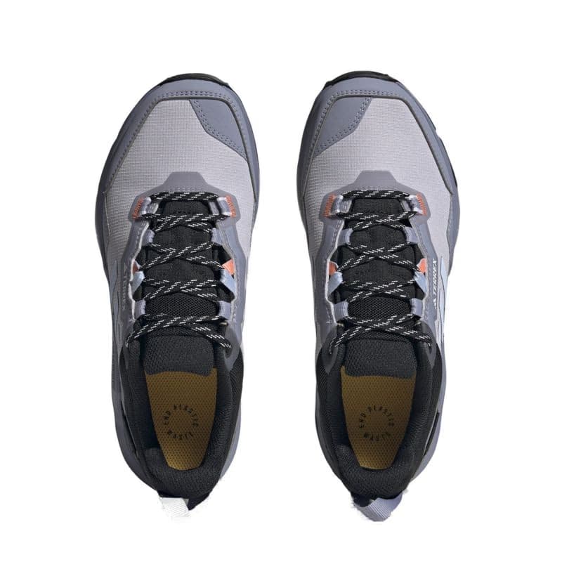 Dámska nízka turistická obuv ADIDAS Terrex AX4 GTX silver violet blue dawn solar gold 4