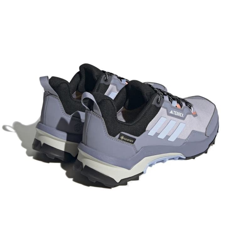 Dámska nízka turistická obuv ADIDAS Terrex AX4 GTX silver violet blue dawn solar gold 5