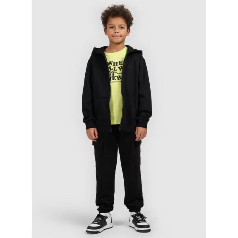 Chlapčenské tričko s krátkym rukávom 4F JUNIOR TSHIRT M2816-73S-LIGHT LEMON 6