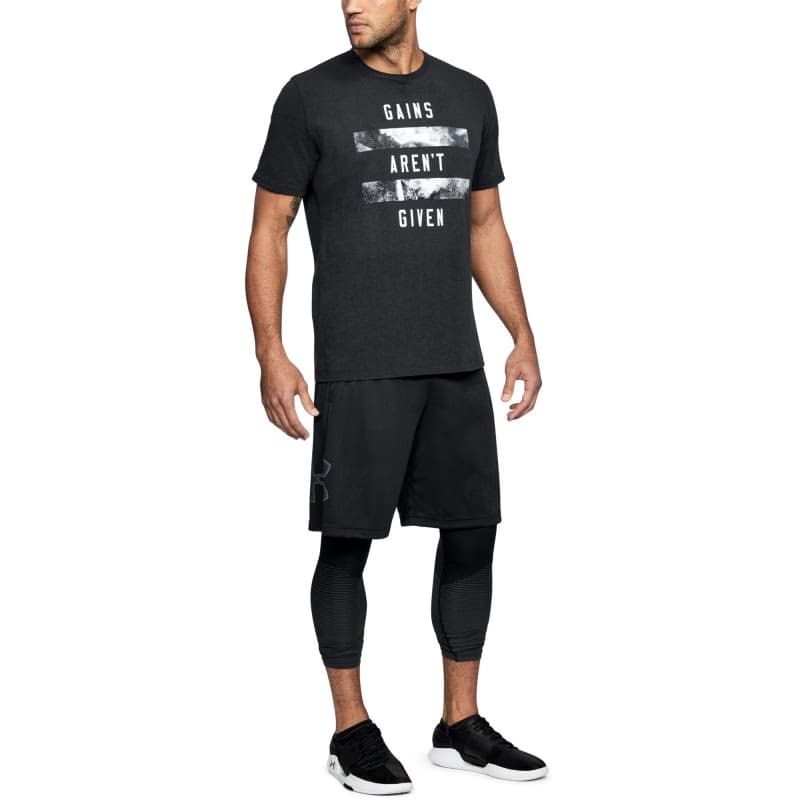 Pánske tréningové kraťasy UNDER ARMOUR UA TECH GRAPHIC SHORT-BLK 3