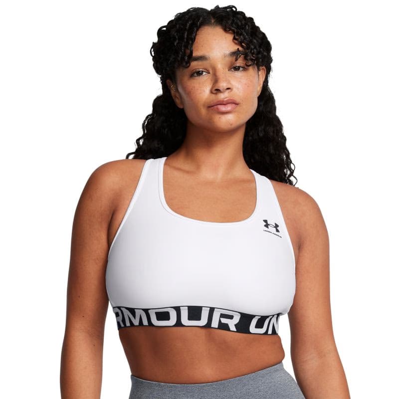 Dámska tréningová športová podprsenka UNDER ARMOUR UA HG Mid Branded-WHT 3