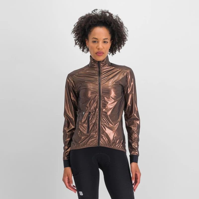 Dámska cyklistická bunda SPORTFUL Giara w packable jacket, metal bronze 2