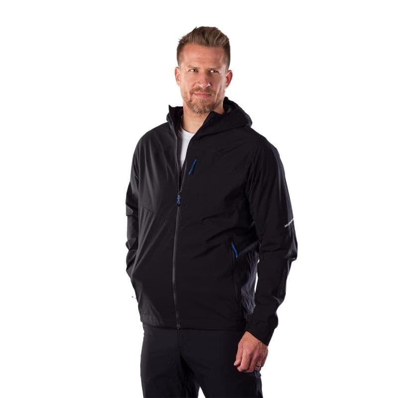 Pánska turistická bunda s kapucňou NORTHFINDER CEFERINO-269black 2