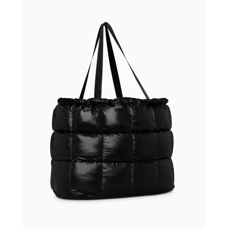 Dámska taška cez rameno NIKE Puffle Tote Bag 2.0 black iron grey black 3