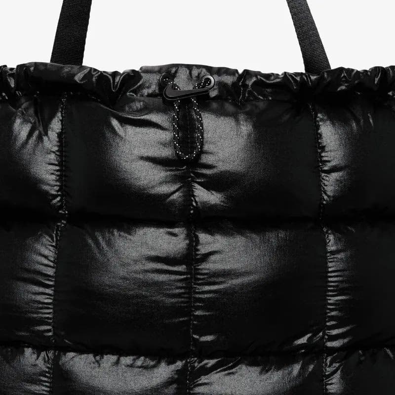 Dámska taška cez rameno NIKE Puffle Tote Bag 2.0 black iron grey black 5