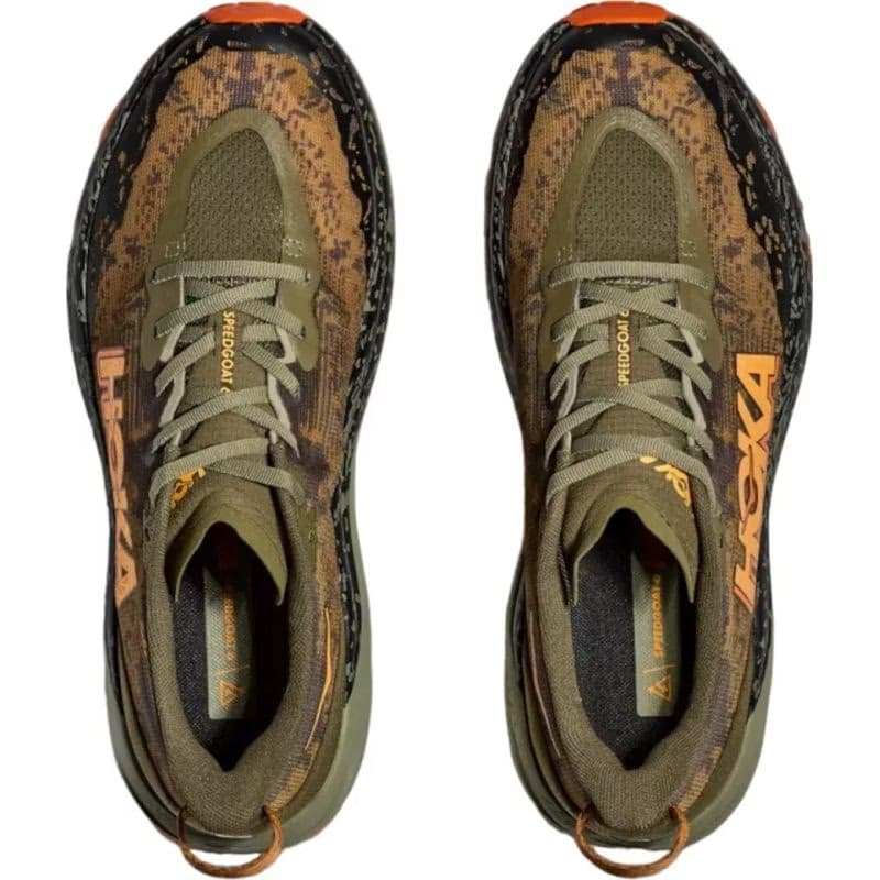 Pánska bežecká trailová obuv HOKA Speedgoat 6 antique olive squash 3