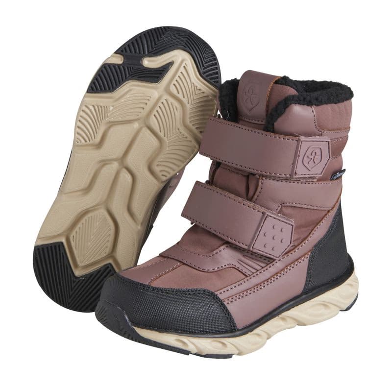 Dievčenské vysoké zimné topánky COLOR KIDS Boots high cut w.2 WP marron 3