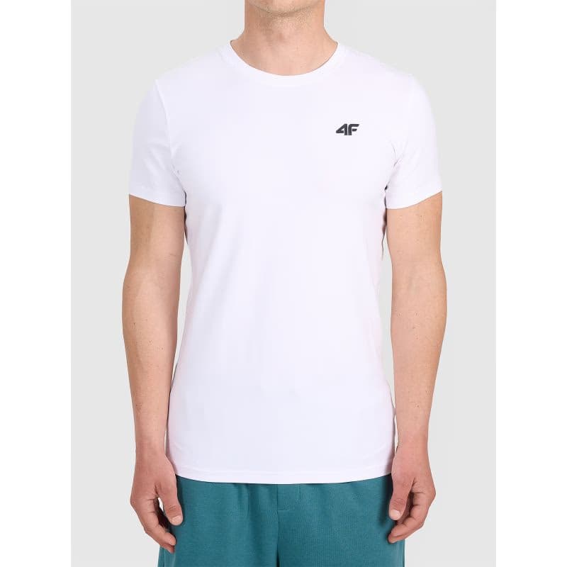Pánske tričko s krátkym rukávom 4F TSHIRT M3340-10S-WHITE 2