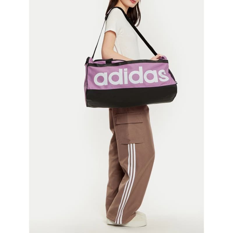 Cestovná taška ADIDAS LINEAR DUFFEL M PREPUR WHITE 6