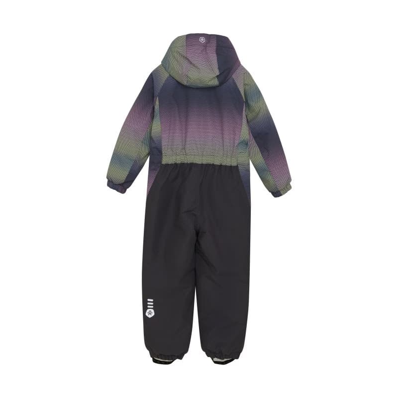 Dievčenský zimný overal COLOR KIDS Coverall - AOP-4213-Bonbon 3