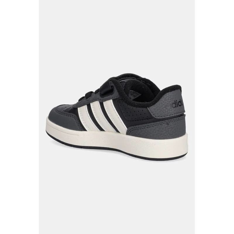 Detská rekreačná obuv ADIDAS Breakbase K core black off white carbon 5