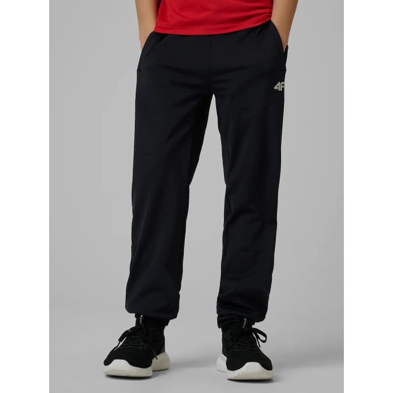 Chlapčenské tepláky 4F JUNIOR TROUSERS FNK M1152-20S-DEEP BLACK 2