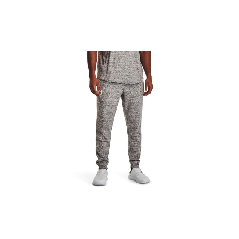 Pánske tepláky UNDER ARMOUR UA Rival Terry Jogger-WHT