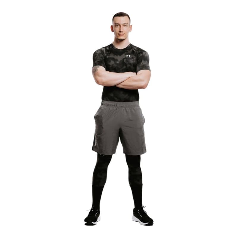 Pánske kompresné legíny UNDER ARMOUR UA HG Armour Leggings-BLK 3
