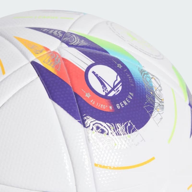 Futbalová lopta ADIDAS W EURO25 LGE WHITE PANTON PANTON 2