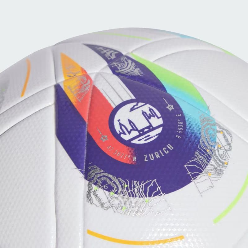 Futbalová lopta ADIDAS W EURO25 LGE WHITE PANTON PANTON 3
