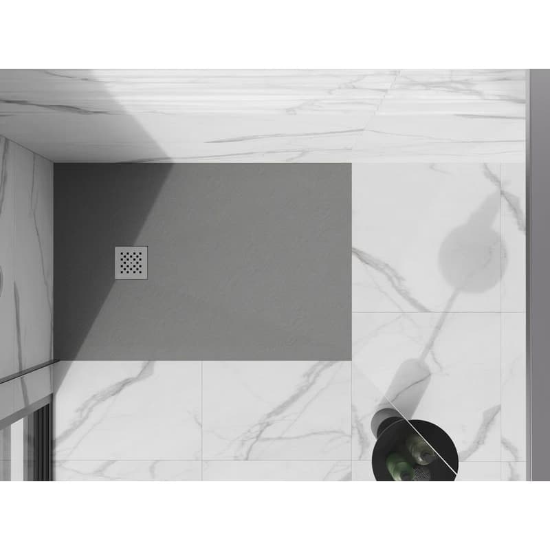 MEXEN - Stone+ sprchová vanička obdĺžniková 140x100, sivý betón 44611014 4