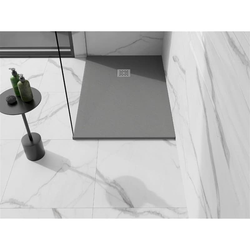 MEXEN - Stone+ sprchová vanička obdĺžniková 140x100, sivý betón 44611014 6