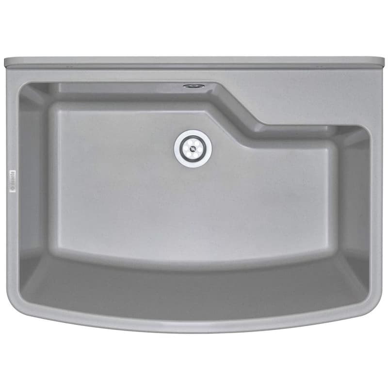 DEANTE DEANTE - Garden šedá - Technický drez, 1 - bowl - nástenný ZYT_310B