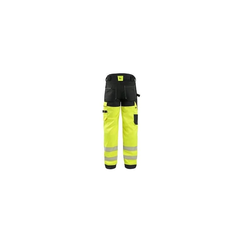 Nohavice CXS BENSON výstražné, pánske, žlto-čierne, veľ. 60 3