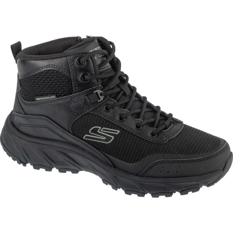 Pánske členkové zimné topánky SKECHERS Hillcrest 2.0 WR M black black 2