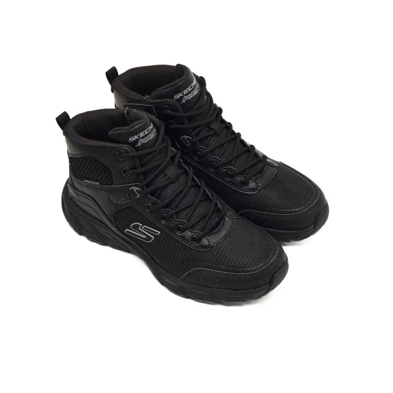 Pánske členkové zimné topánky SKECHERS Hillcrest 2.0 WR M black black 5