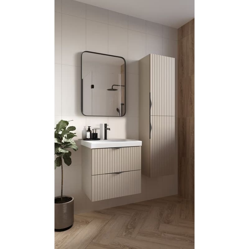 CERSANIT - SET C147 TIRSO 100 KAŠMÍR MAT DSM (skrinka + umývadlo) S801-548 3