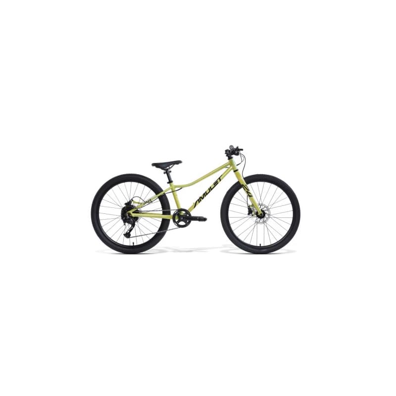 Juniorský horský bicykel AMULET 24 Youngster disc, yellow pearl black
