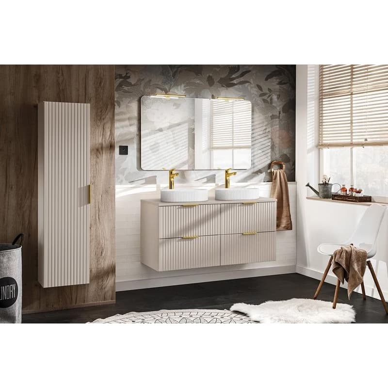 ArtCom Vysoká skrinka do kúpeľne ADEL Cashmere 80-01 2