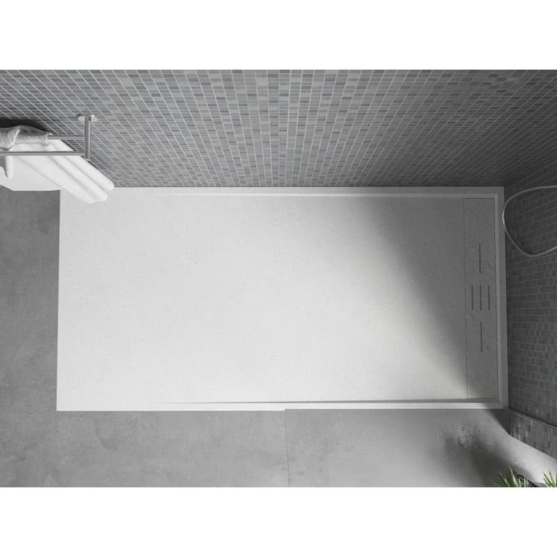 MEXEN - Amon obdĺžniková sprchová vanička SMC 140 x 80, biela 4F108014 4