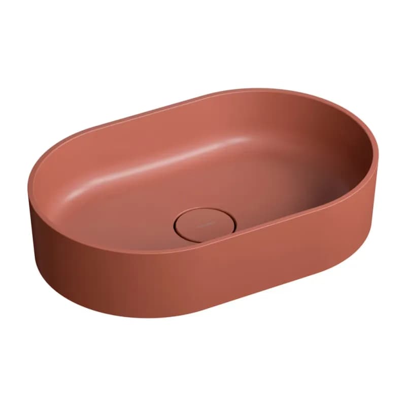 OMNIRES - OVO M+ umývadlo na dosku, 55 x 36 cm terracotta /TE/ OVOUNTE 3