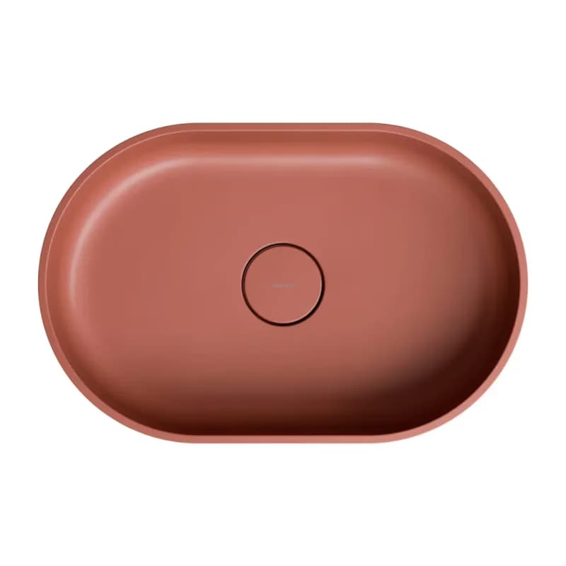 OMNIRES - OVO M+ umývadlo na dosku, 55 x 36 cm terracotta /TE/ OVOUNTE 5