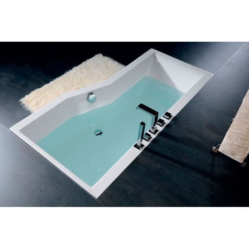 POLYSAN - VERSYS R asymetrická vaňa 170x84x70x47cm, biela 70611 2