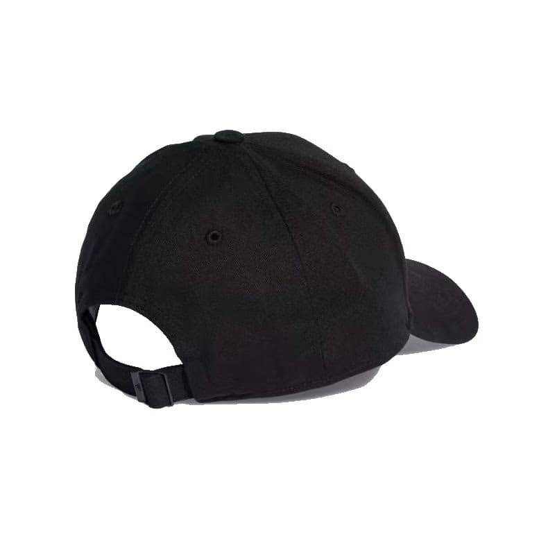 Detská šiltovka ADIDAS BBALL CAP COT BLACK WHITE Kids 2