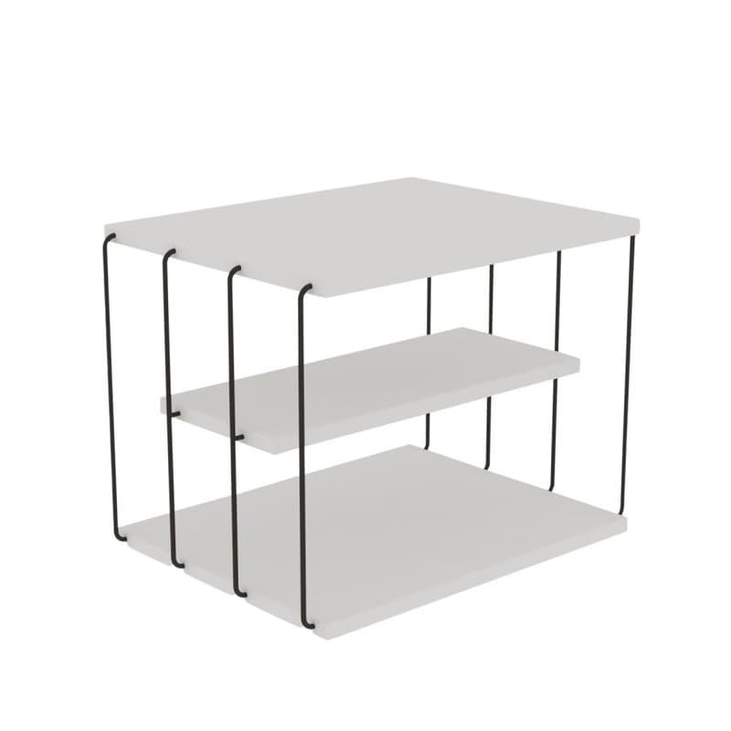 Príručný stolík / Odkladací stolík Lifon -White 4