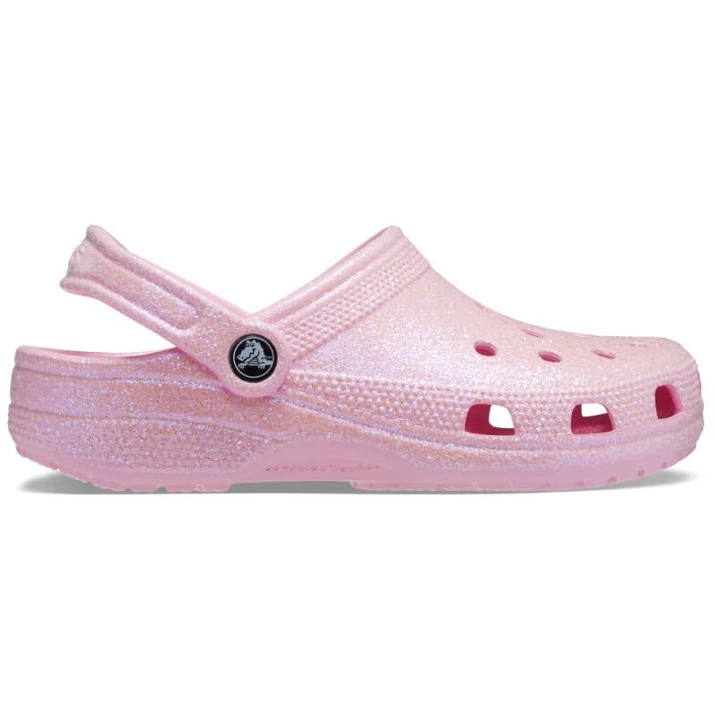 Kroksy (rekreačná obuv) CROCS Classic Glitter Clog flamingo 2
