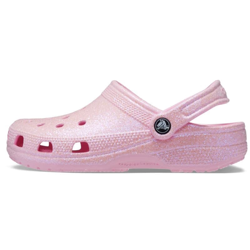 Kroksy (rekreačná obuv) CROCS Classic Glitter Clog flamingo 3