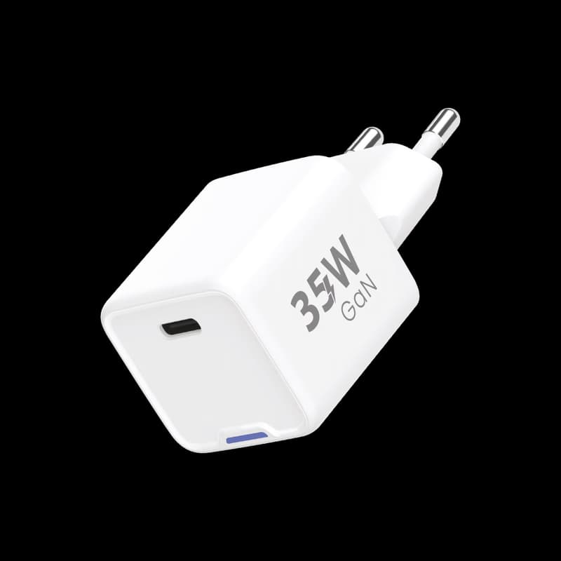 WG - Sieťová nabíjačka GaN 1x USB-C, PD 35W, biela