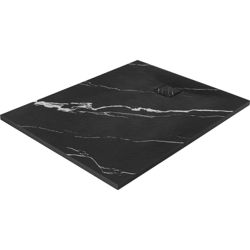 REA - Sprchová vanička Magnum CARRARA BLACK 80x100 REA-K7007 3