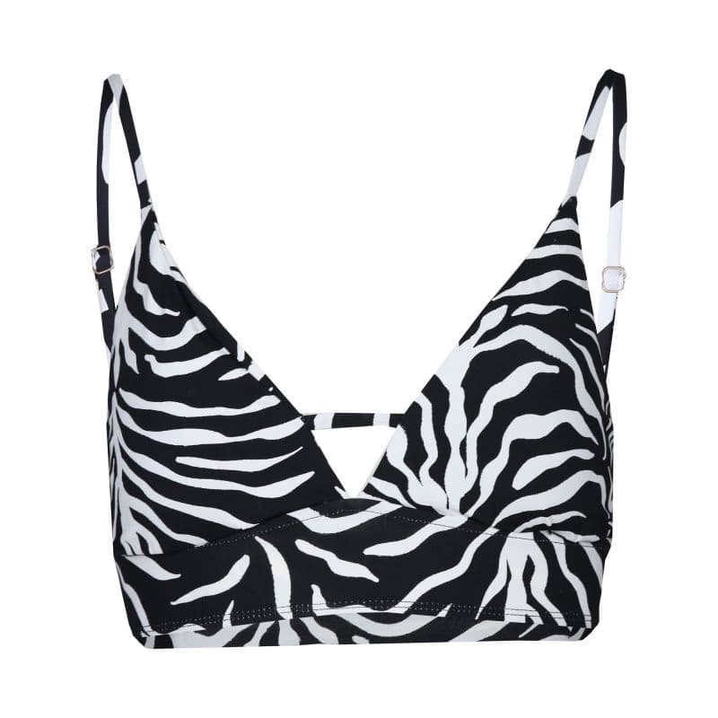 Dámske plavky vrchný diel FUNDANGO Sahara V-neck Cami Top-903-black injun 6